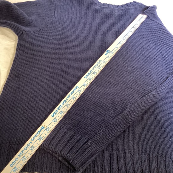 Vintage 90’s American Flag Men’s Sweater Size XL Coldwater Creek - Picture 11 of 11